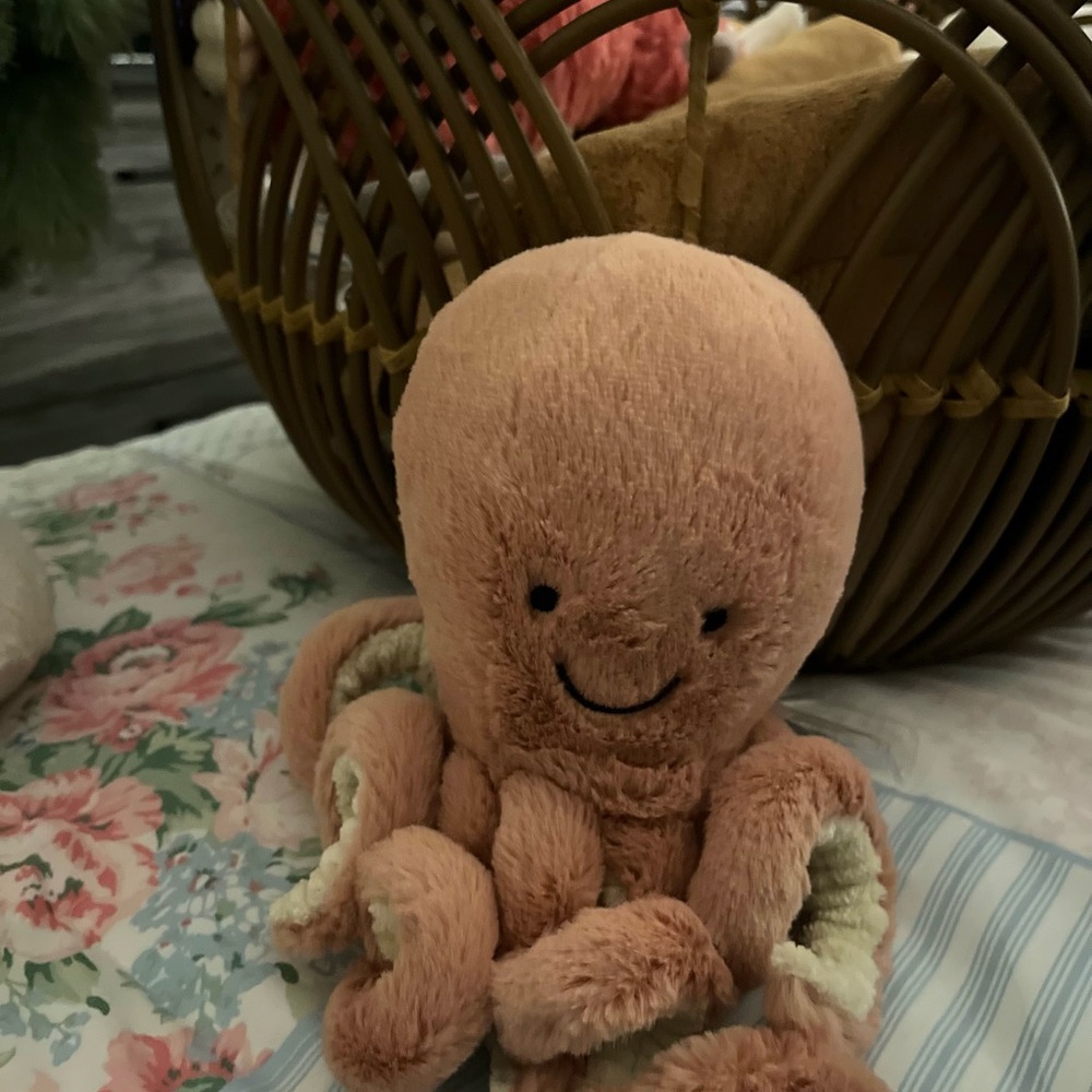 Jellycat Odell Octopus 10”NWT